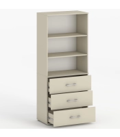 Regał Szafa POLA 189 3S3P - 3 szuflady, 40-80 cm !